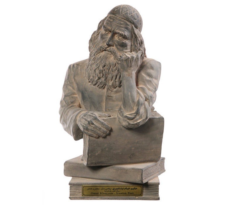 تمثال نصفي عمر خیام – عالم إيراني