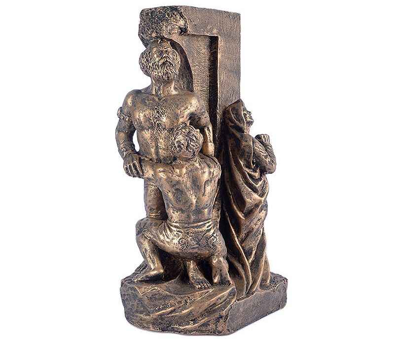 نحت بُرْيَة يَوالي – بطل المصارعة الإيراني