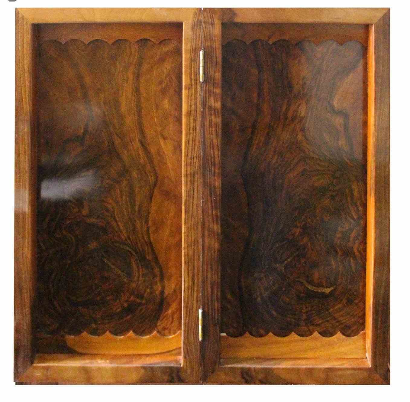 لوحة لعبة الطاولة من الخشب المنحوت باليد مع التراث الإيراني – الدرويش