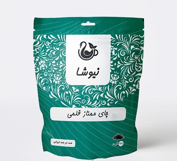 شاي إيراني فاخر نيوشا - شاي أسود من نوع قلم، 250 جرام (3 عبوات)