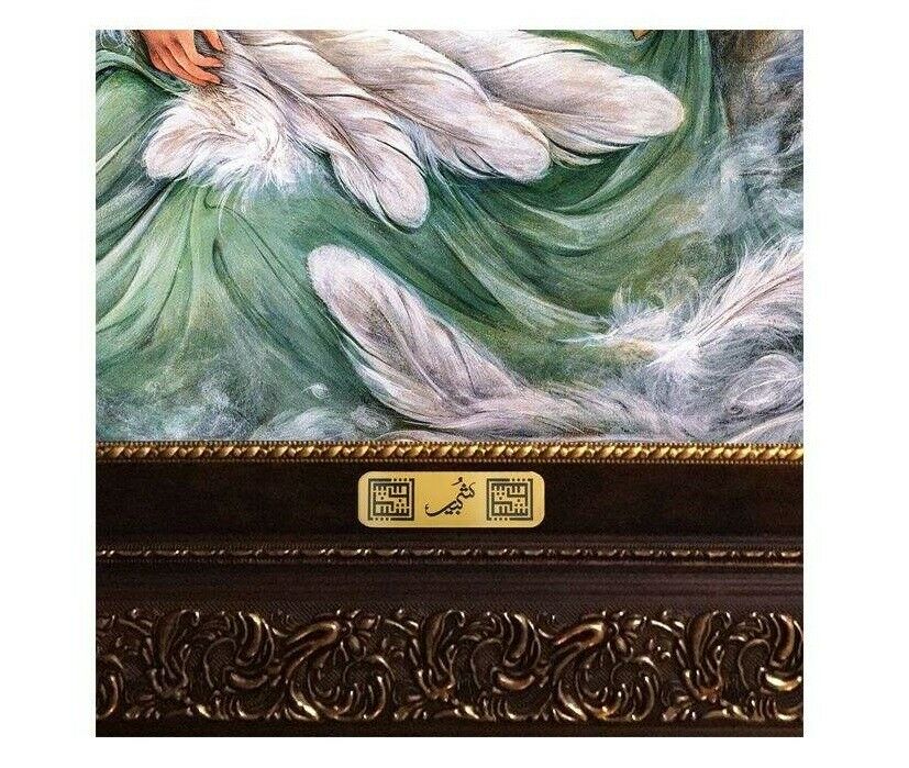 سجادة حائط إيرانية تصويرية موديل مصغر M11