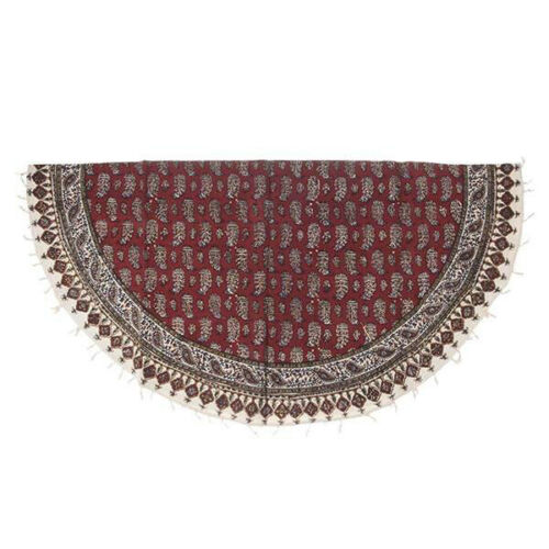 مفرش طاولة إيراني: طباعة قالب كالامكاري التقليدية من أصفهان – 01