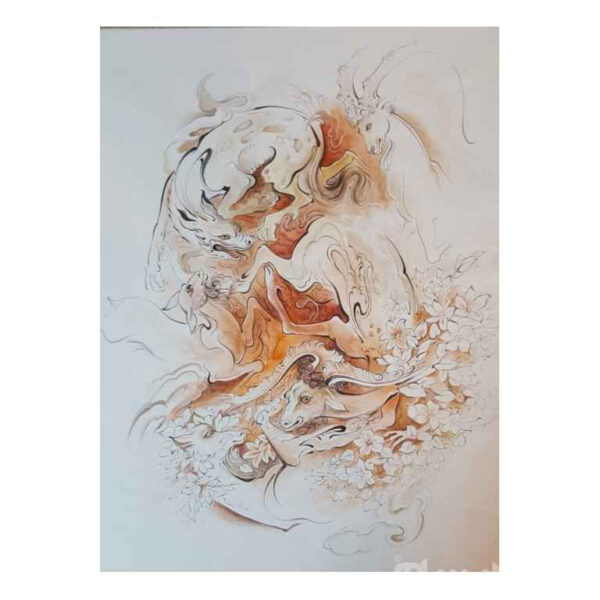 الرسم التصويري منمنمة فارسية الأصلي: ألوان مائية - الجدل