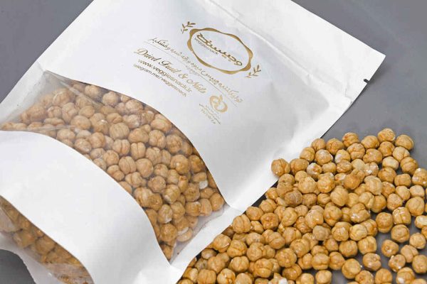 حمص مقرمش (مملح ومحُمص)