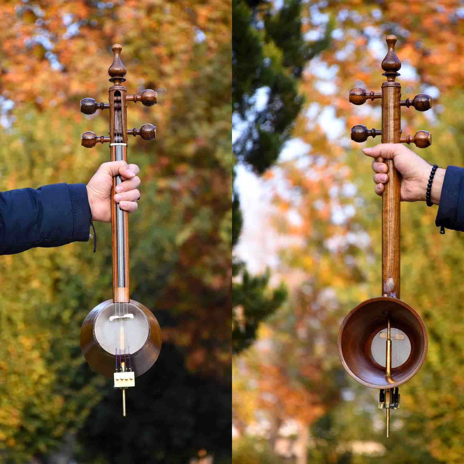 الكمانجة الإيرانية من صنع باجلاوند – طراز بباز