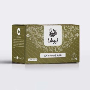 شاي أسود بنكهة الهيل نيوشا – 70 جرام (10 عبوات)