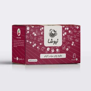 شاي أسود بنكهة الكرز الحامض نيوشا – 70 جرام (10 عبوات)
