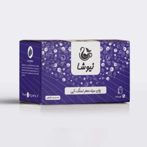 شاي أسود بنكهة التوت الأزرق نيوشا – 70 جرام (10 عبوات)