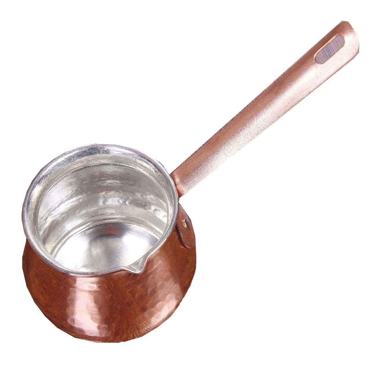 إبريق قهوة تركي نحاسي – مطرز تقليدي، ZH65