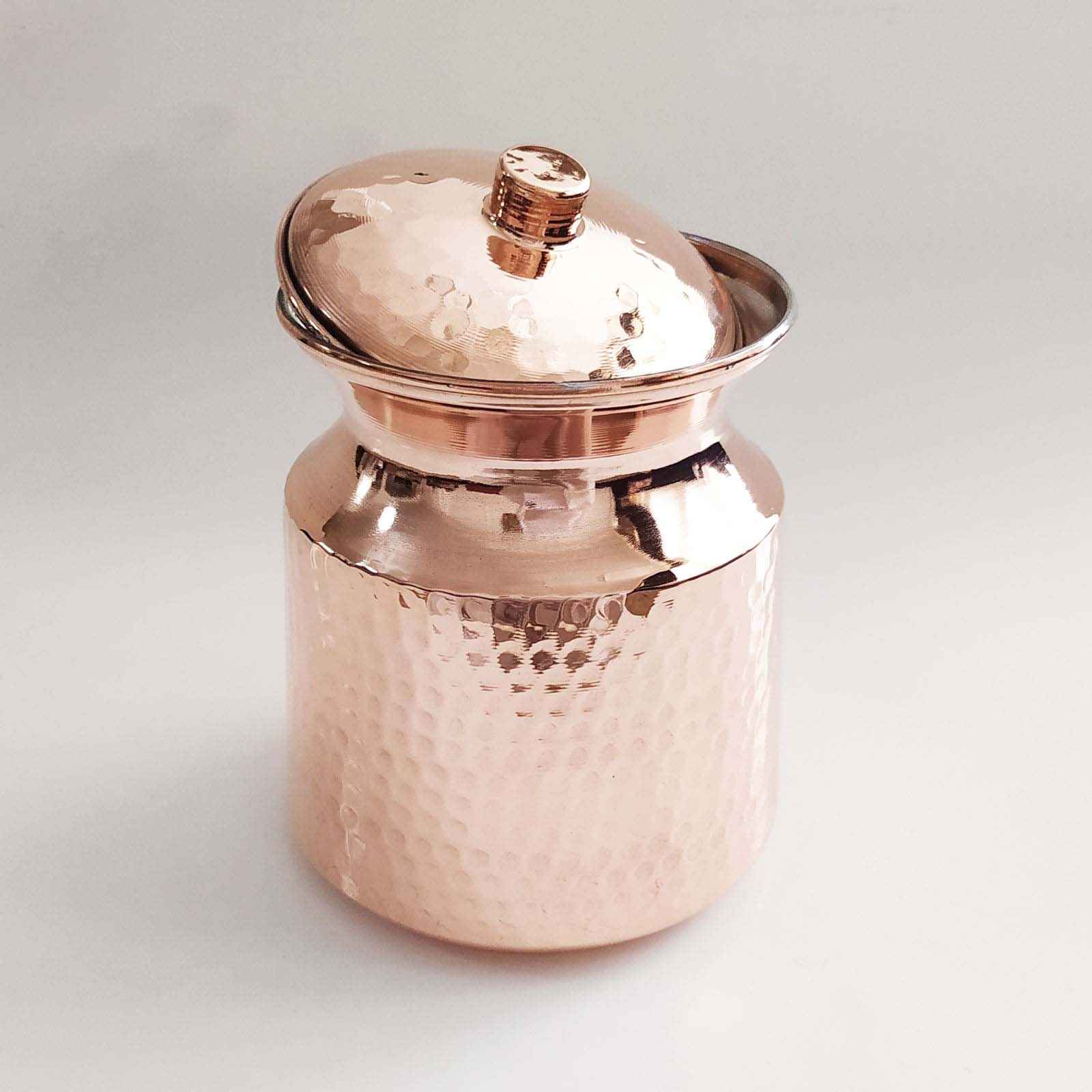 وعاء الديزي الإيراني من النحاس مع غطاء لطهي  التشريب – DI