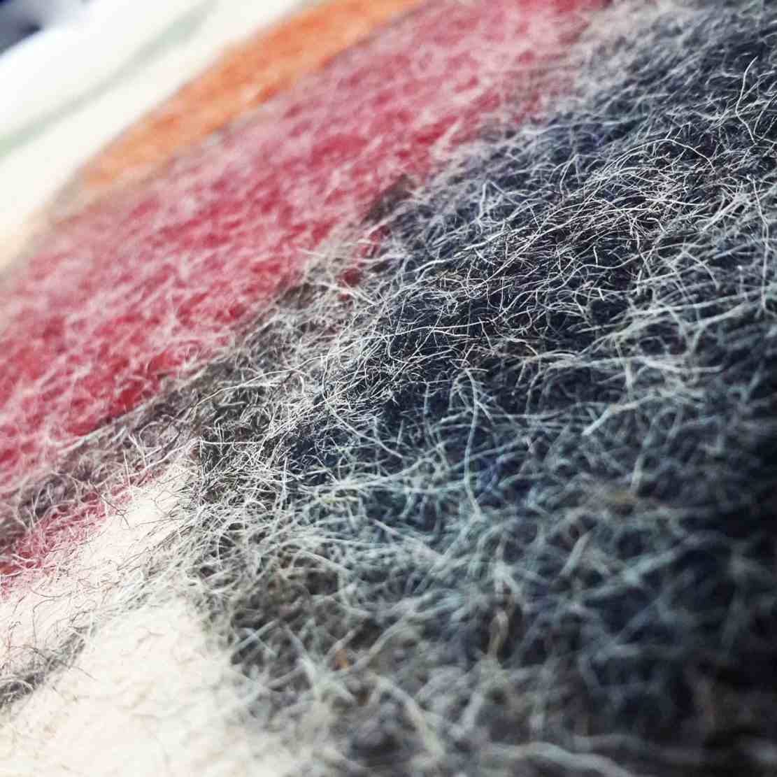 سجاد صوف إيراني مرقع 100% طبيعي ومصنوع يدويًا Teb205