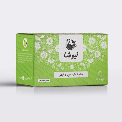 شاي أخضر بنكهة الليمون نيوشا – 70 جرام (10 عبوات)