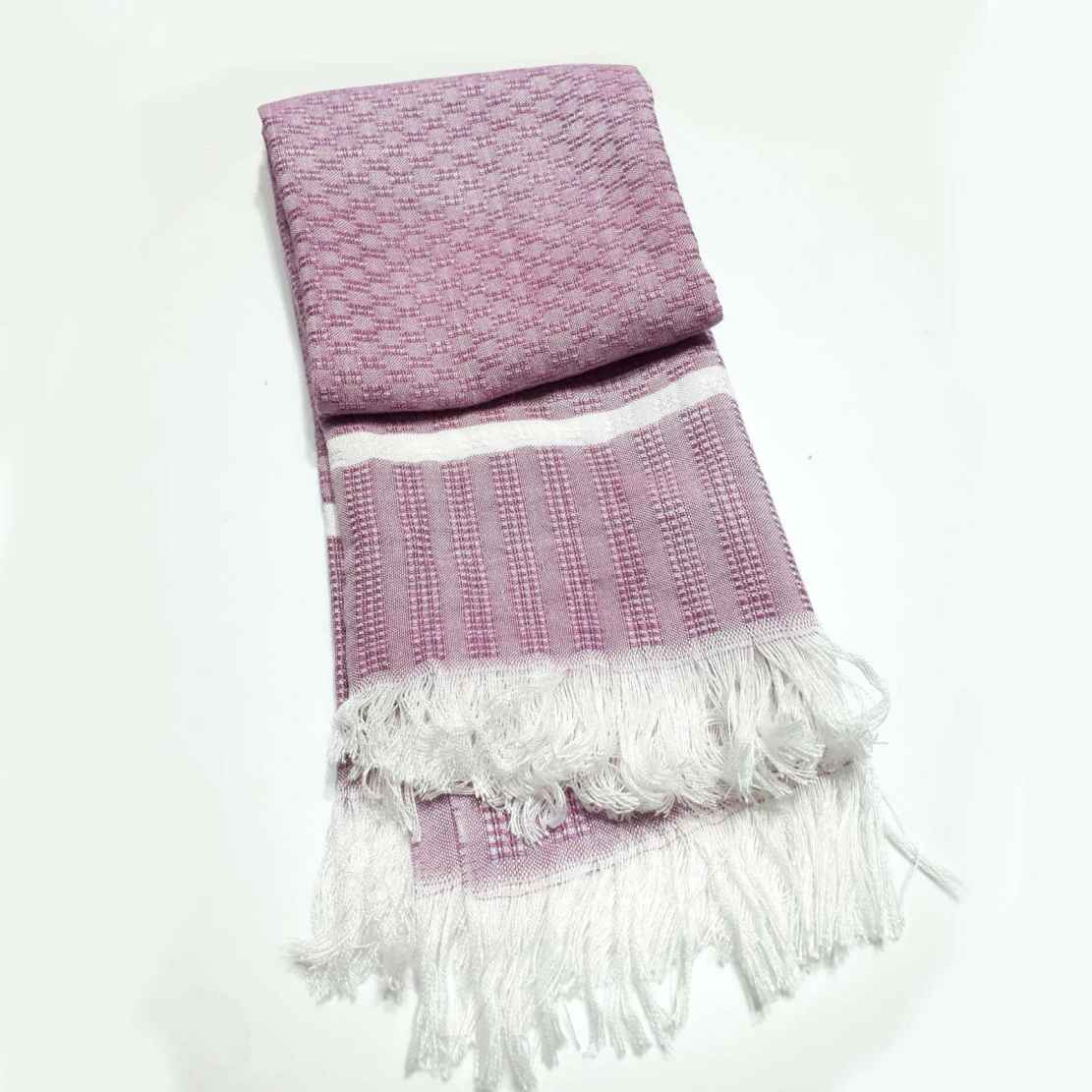 منشفة يد قطن إيراني – منسوجة يدويًا توبافي (عبوة من 2)