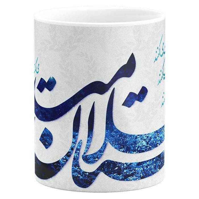 كوب قهوة سيراميكي إيراني – خط