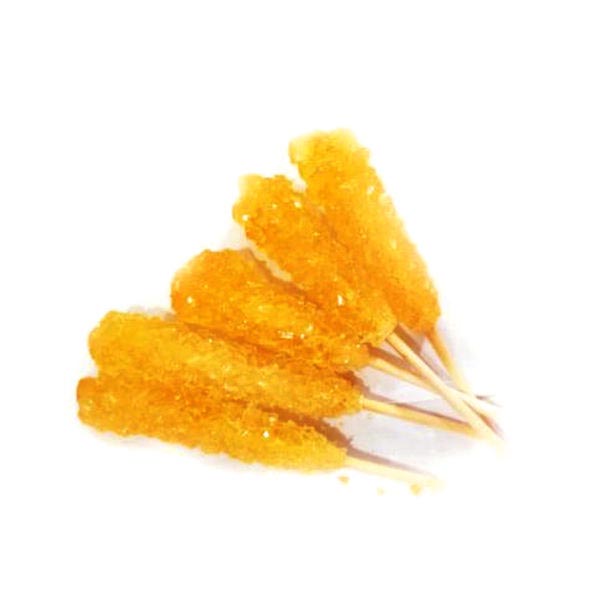 سكر نبات إيراني بنكهة الزعفران على أعواد 400 جرام