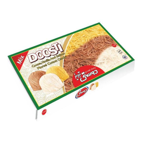 بشمك إيراني حلوى شعر البنات أو غزل البنات بنكهات متنوعة (3×)