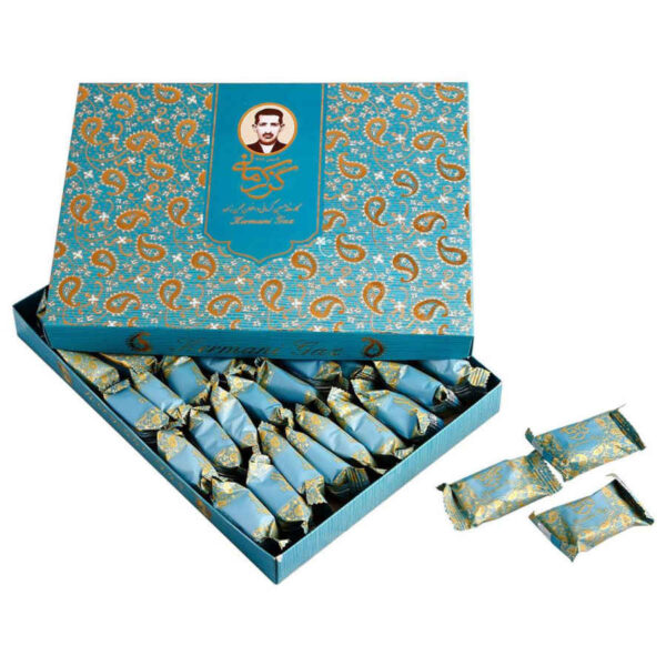 كرماني من السما: 28% فستق – نوجا إيرانية بالفستق مع ماء الورد – 450غ