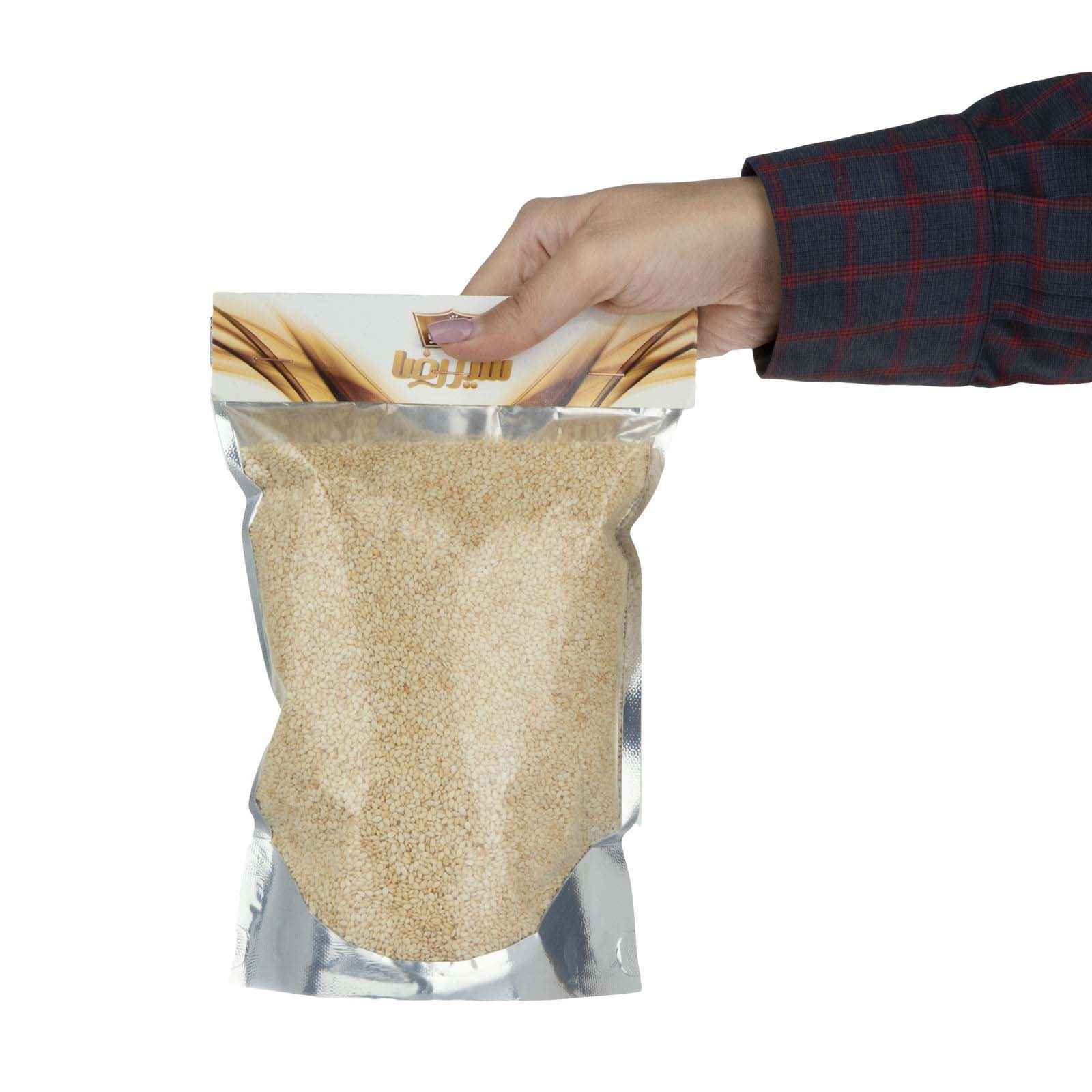 بذور السمسم الأبيض الخام – 490 غرام