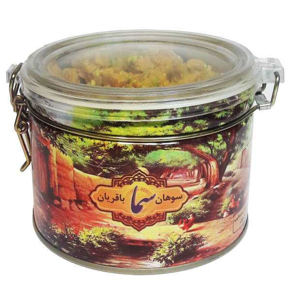 قطع السوهان الإيراني: الفستق مع ماء الورد