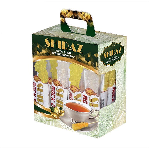 نبات إيراني بنكهة الزعفران وأبيض على أعواد 840 جرام