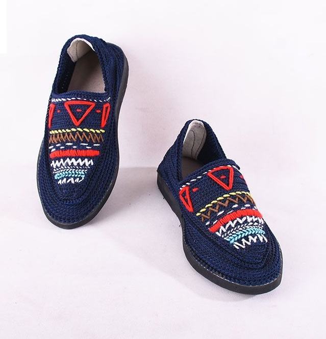 حذاء جيوة الإيراني – أحذية يدوية الصنع وقابلة للتنفس بنمط هندسي