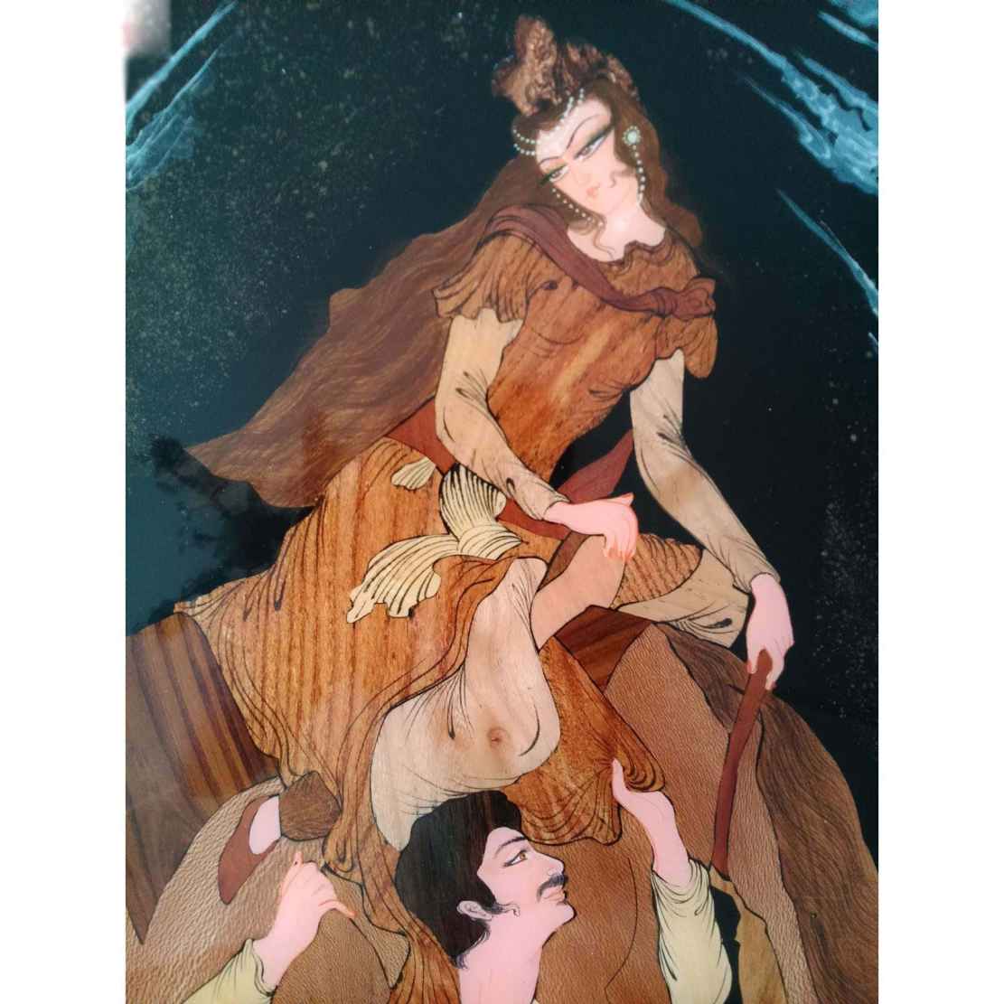 فن المعرق الخشبي – الحب الفني الإيراني