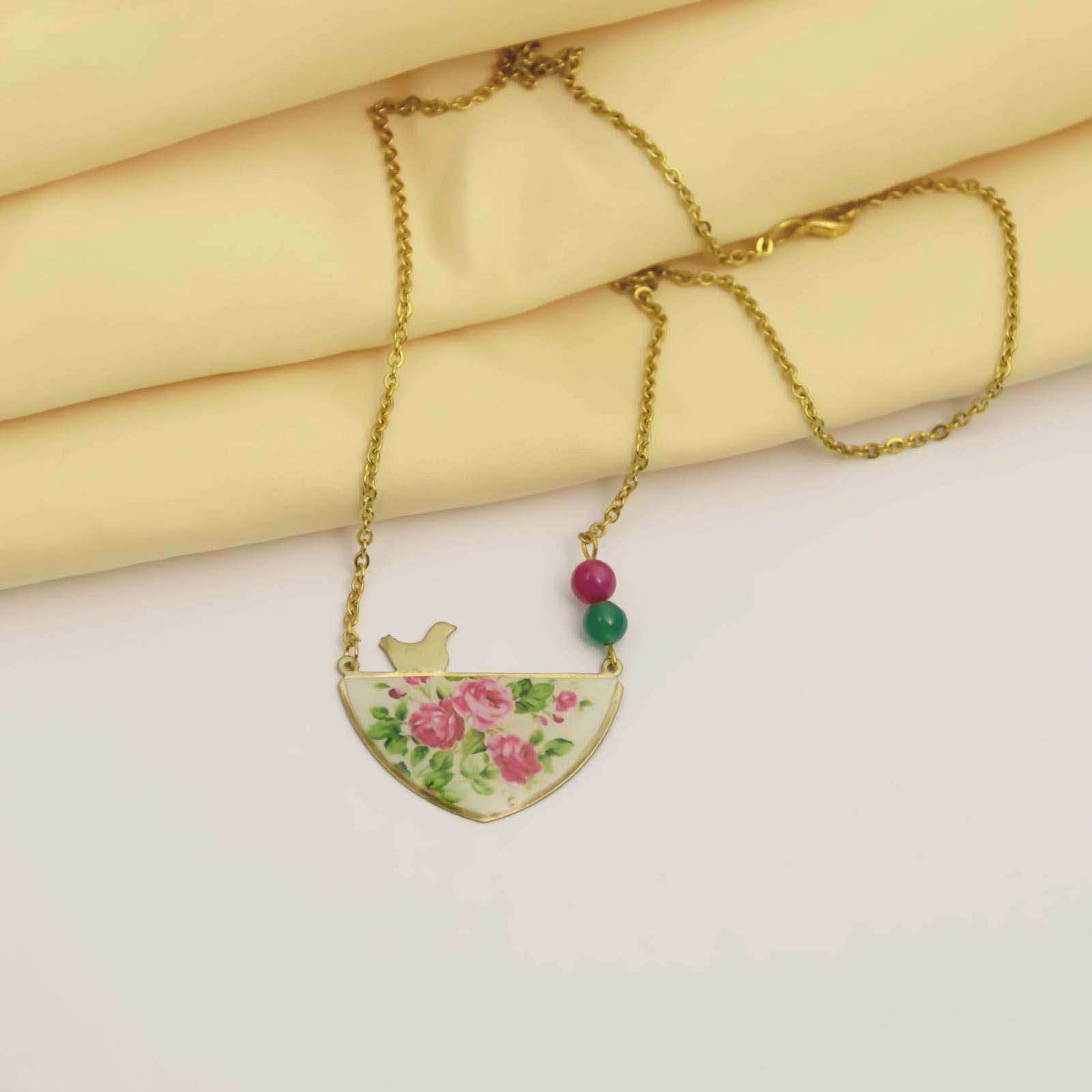 قلادة نحاسية إيرانية بتصميم بسيط – نموذج أمين ماه