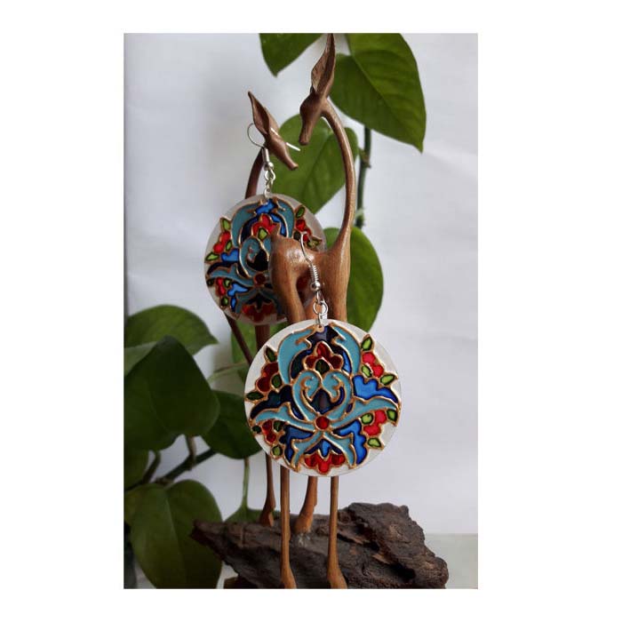 أقراط إيرانية بنموذج شاه عباسي