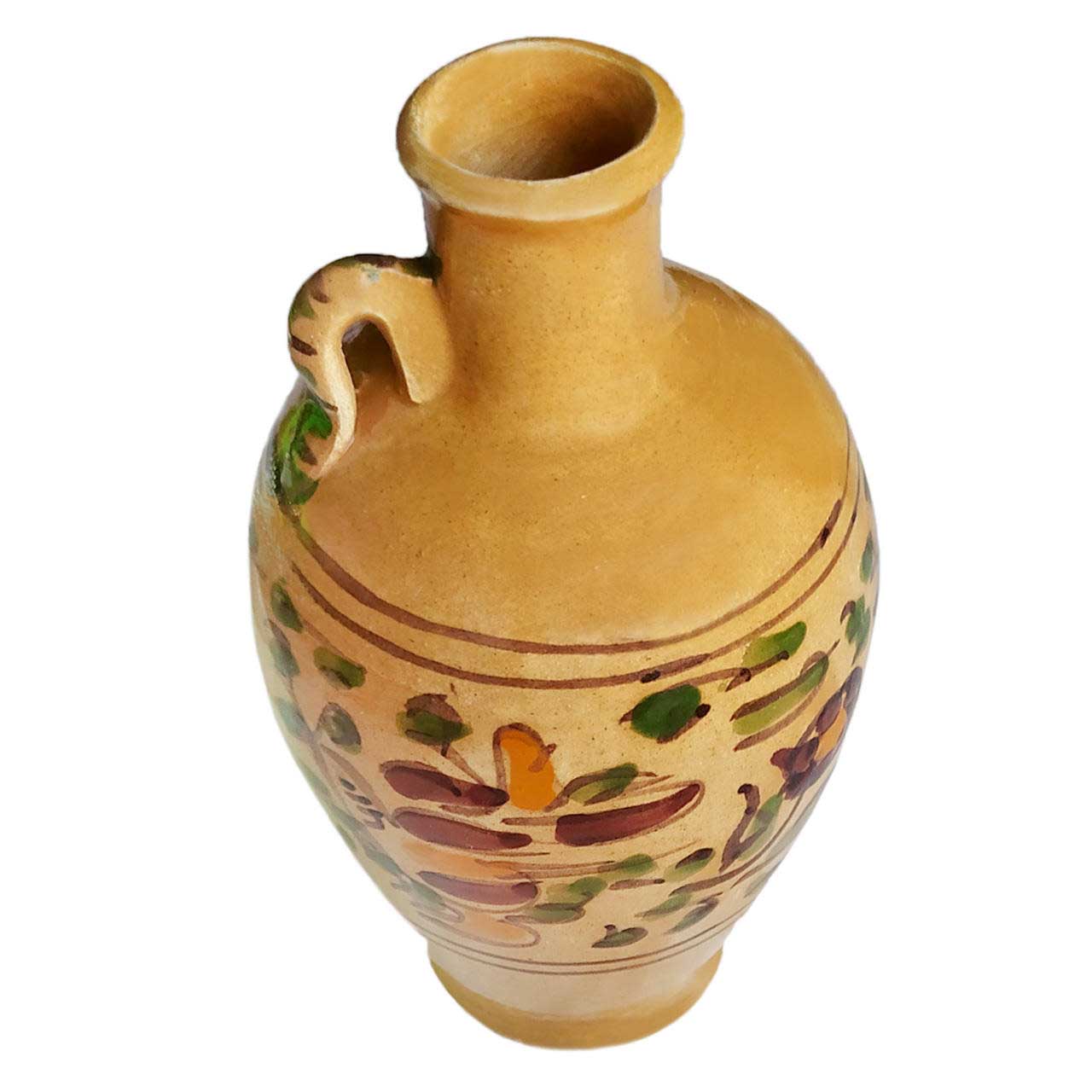 إبريق خزفي زخرفي – مصنوعة يدويًا بواسطة فنان إيراني نموذج زهرة