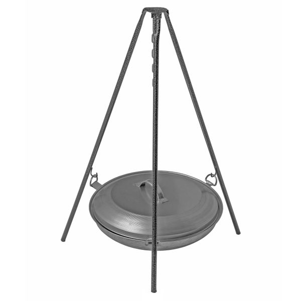 حامل طهي النار مع قدر – متين ومتعدد الاستخدامات