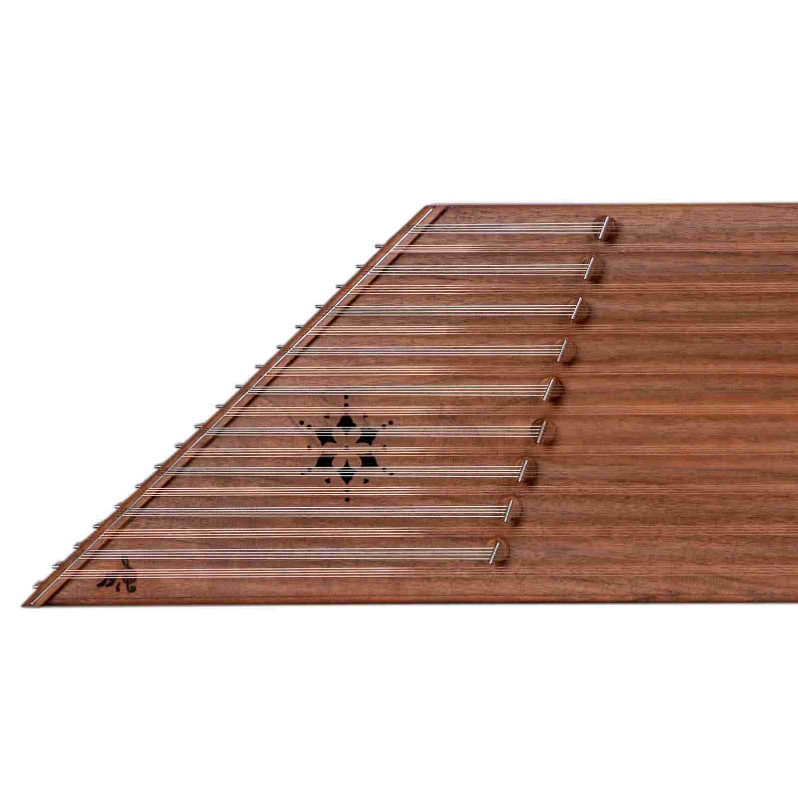 السنطور الإيراني – دوزيمر مطروق مصنوع يدويًا بواسطة ماهور، 3 أختام