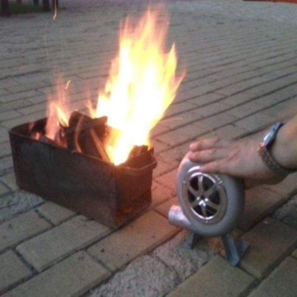 مروحة شواء يدوية المشواة والمشاوي