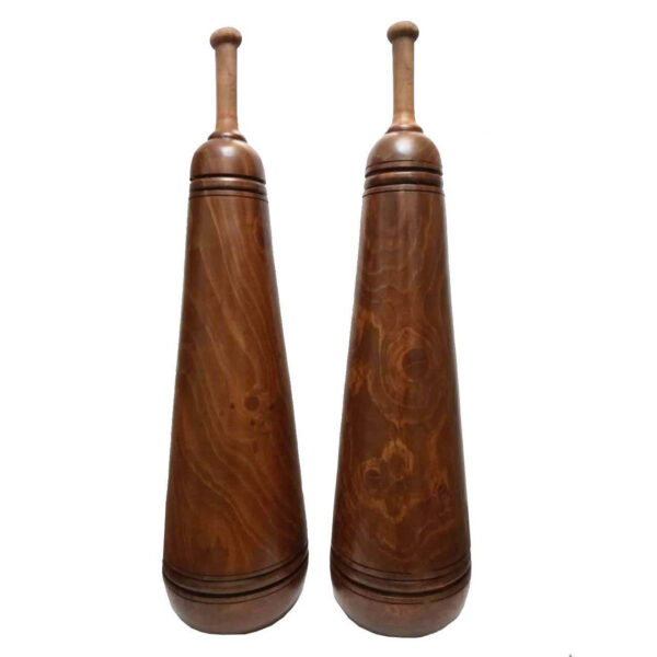 الكتل الخشبية الإيرانية للزورخانه بوزن 3 كغم لكل منها