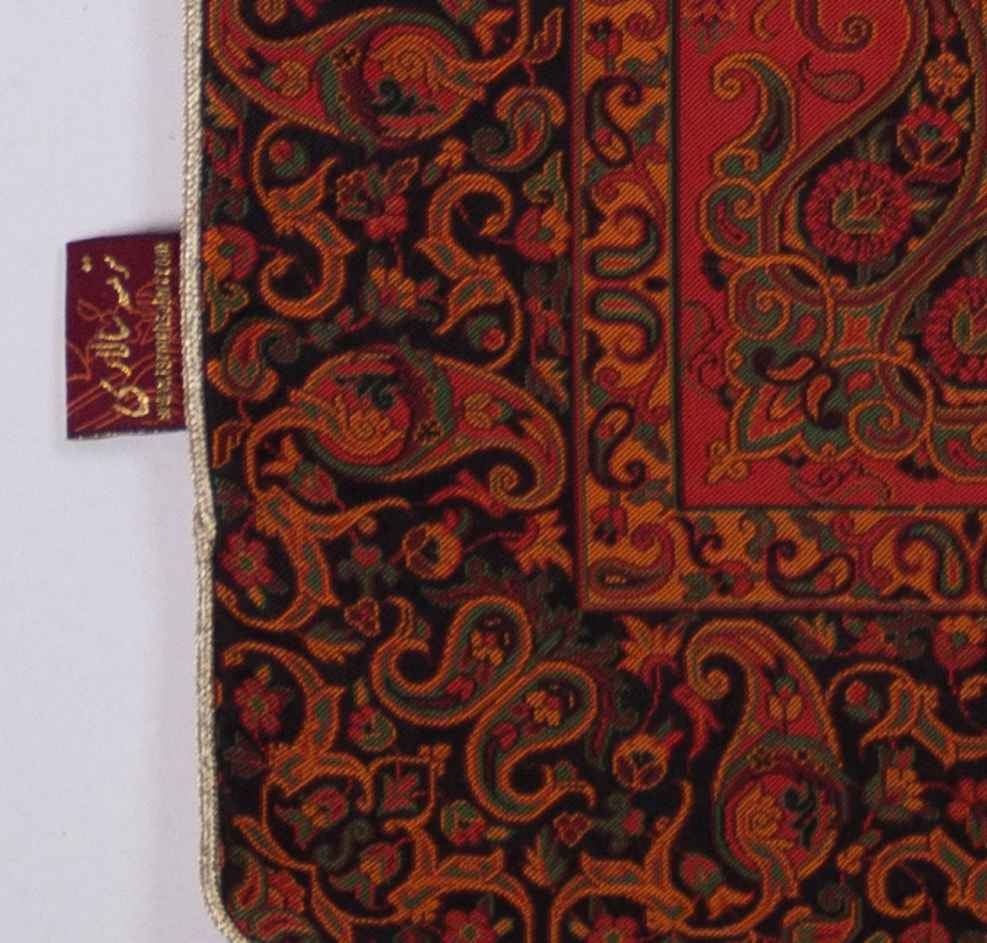 سجادة الصلاة الإيرانية من الطرمه الفاخرة السجادة الإسلامية الساجدة الحمراء