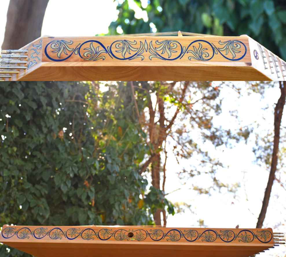 السنطور الإيراني – دوزيمر مطروق مصنوع يدويًا بواسطة إيران ساز، كيهان