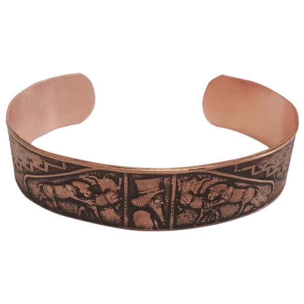 سوار نحاس إيراني - تأكيد أختام هخامنشي