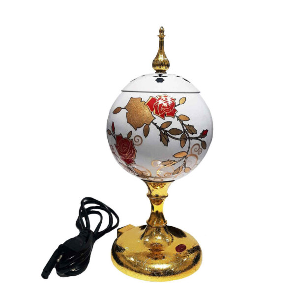 مبخرة كهربائية للبخور والإسفند – تصميم زهور