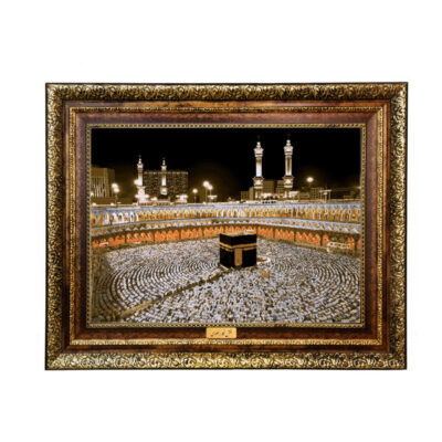 سجادة حائط إسلامية تصميم الكعبة المشرفة
