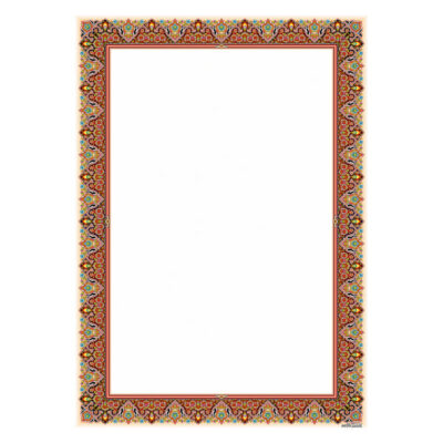 ورق تزهيب A4 موديل سمك (100x)