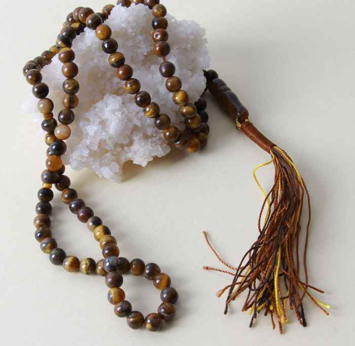 السبحة الإسلامية المصنوعة من عين النمر مع 101 حبة تسبيح – الجزء الأول