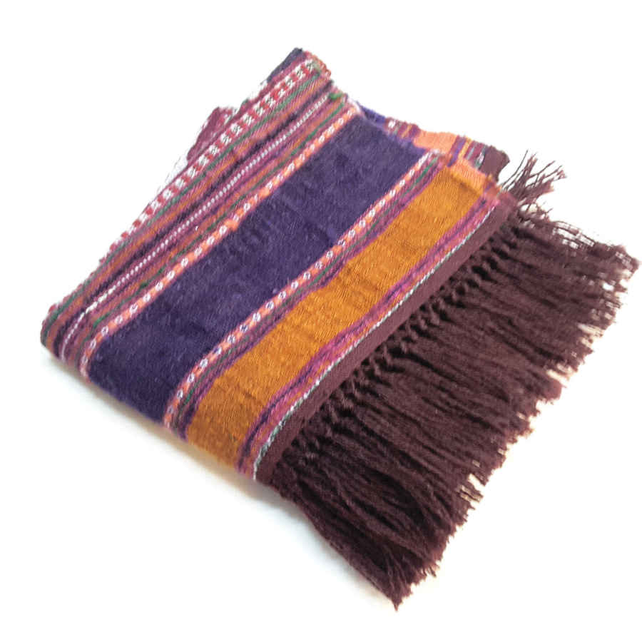 سجادة جاجيم إيرانية أصيلة منسوجة بخطوط موديل آرون