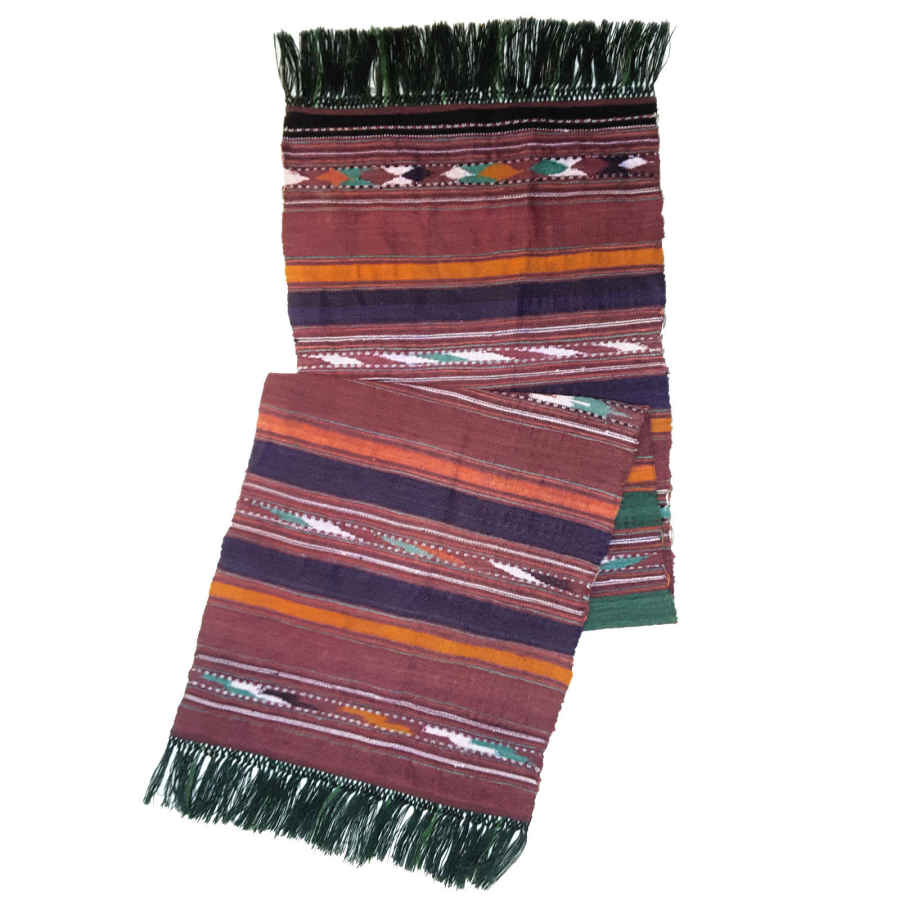 سجادة جاجيم إيرانية أصيلة منسوجة بخطوط موديل مانيا