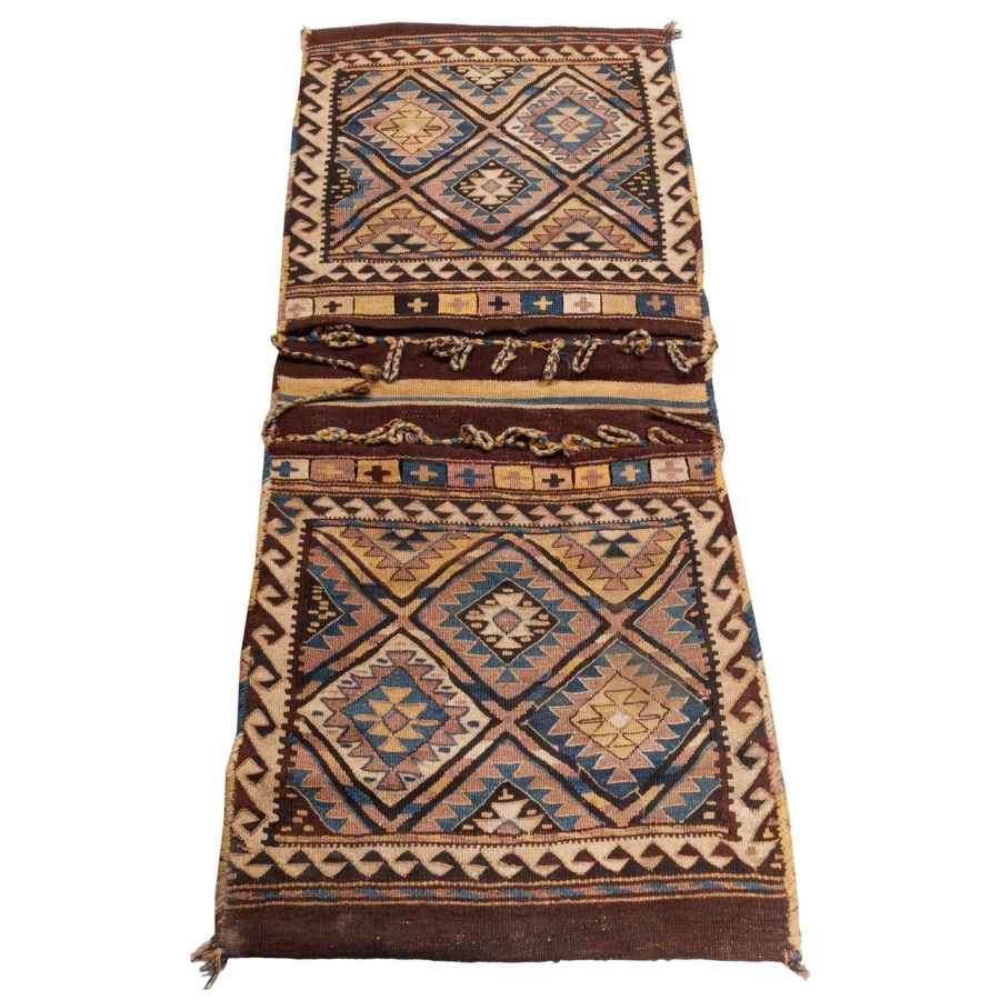 حقيبة سرج إيرانية عتيقة – مصنوعة يدويًا ومستعملة 187415