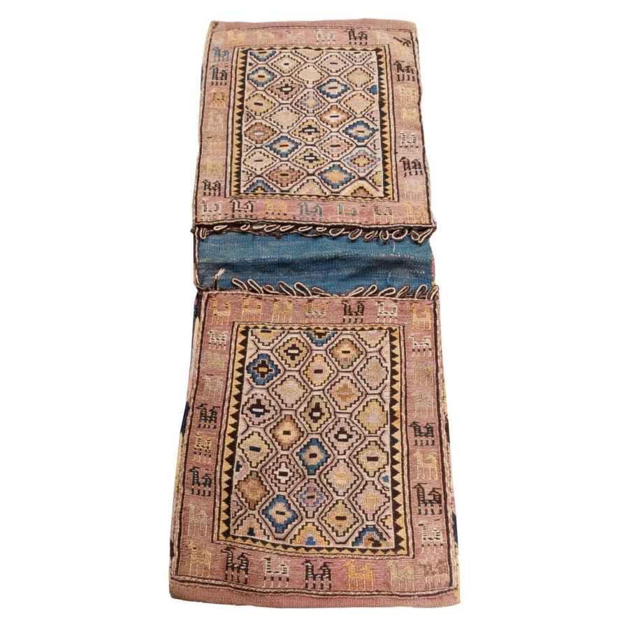 حقيبة سرج إيرانية عتيقة – مصنوعة يدويًا ومستعملة 187418