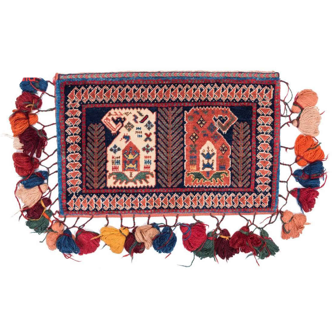 حقيبة سرج إيرانية عتيقة – مصنوعة يدويًا ومستعملة 102282