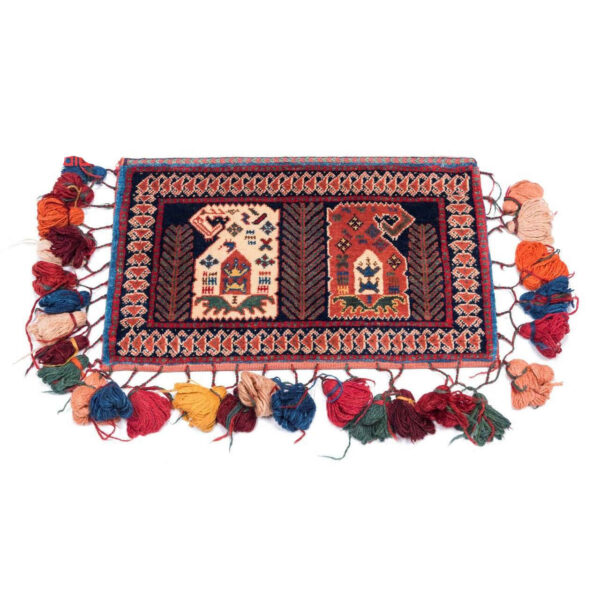 حقيبة سرج إيرانية عتيقة – مصنوعة يدويًا ومستعملة 102282