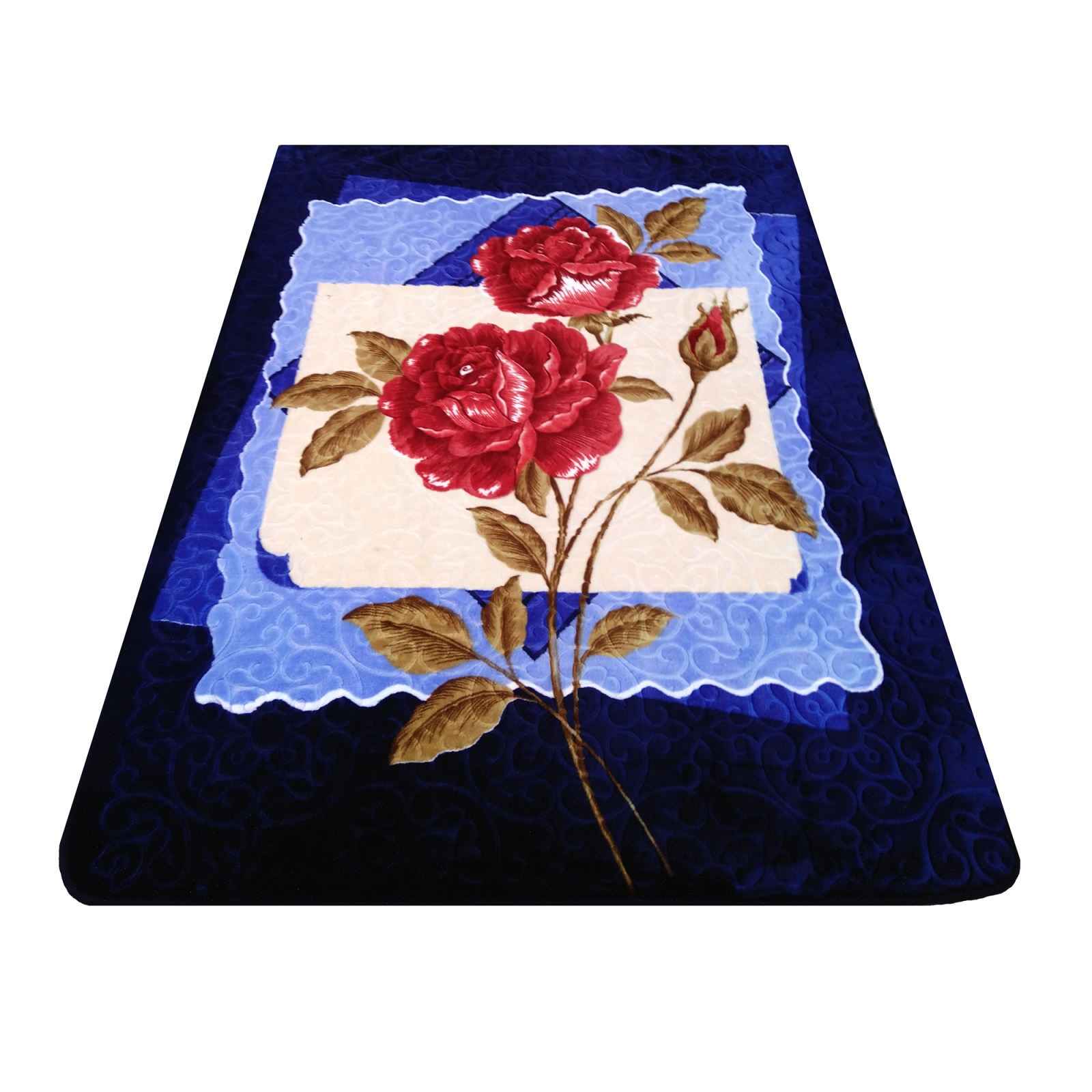 بطانية سرير مزدوج إيرانية من جولبافت 220×240 سم قلبي