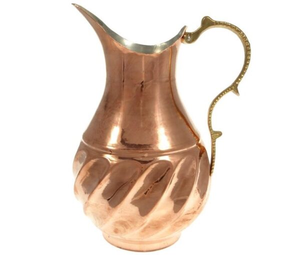 إبريق النحاس الإيراني التقليدي المطرقة - جهان