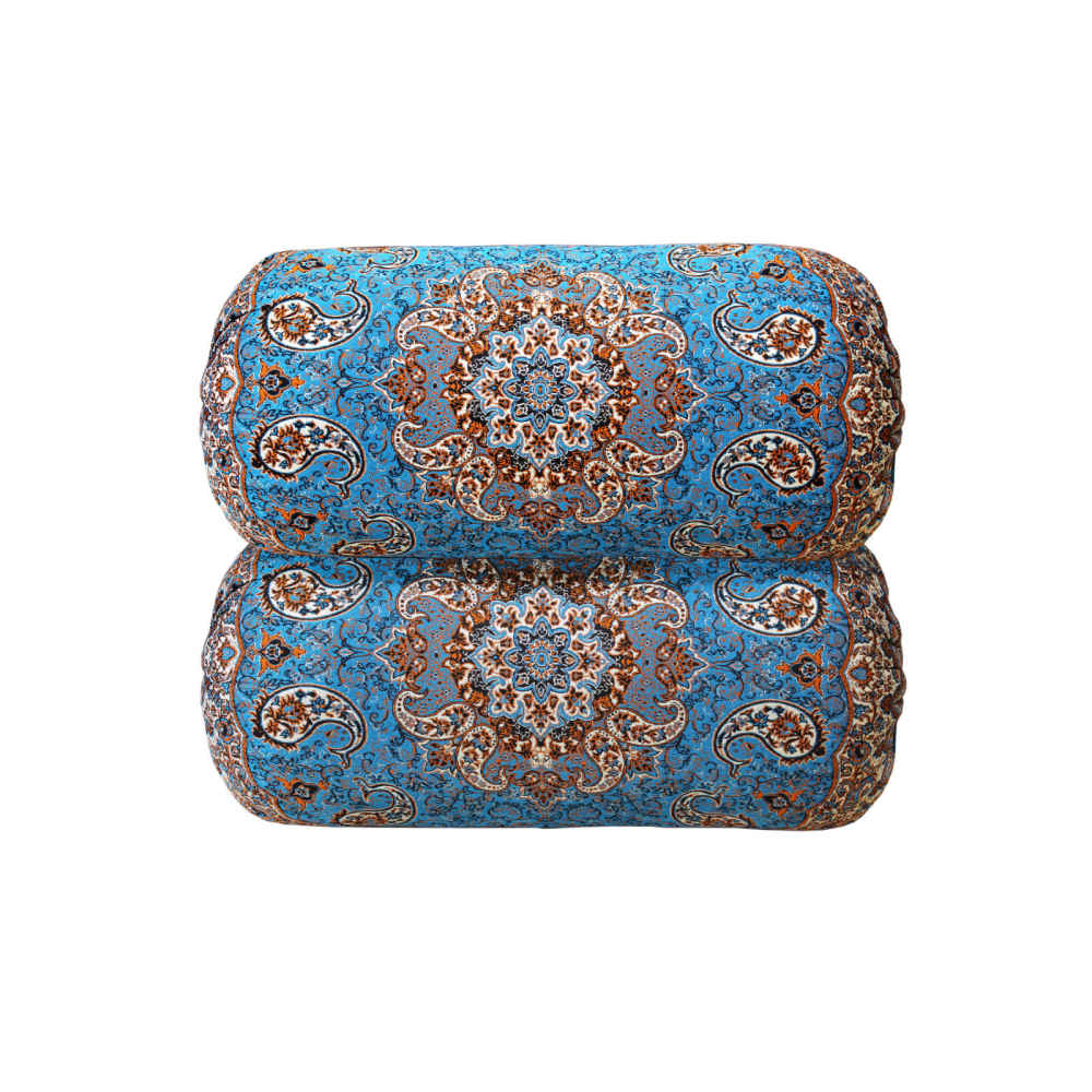 وسادة اسطوانية تقليدية إيرانية بقماش ترمه أنيق صالار