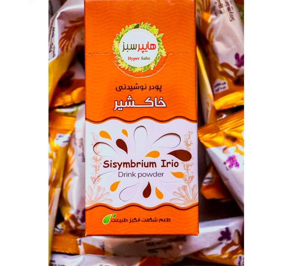 مسحوق شراب فوري إيراني – بذور الحشيش والزعفران، 12 قطعة (3 عبوات)